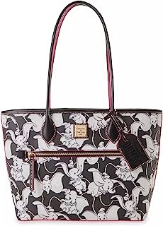 Disney Parks Exclusive - Dooney & Bourke - Tote Shopper Shoulder Bag Purse Handbag - Dumbo, Black, White