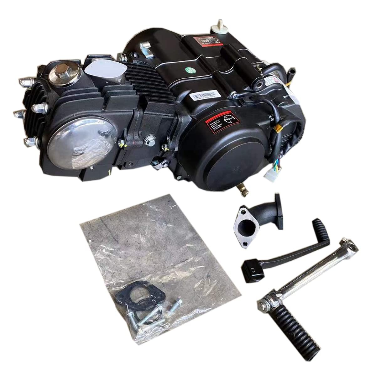 X-PRO 125cc 4 Stroke Pit Dirt Bikes Engine Motor w/Manual Transmission Kick Start