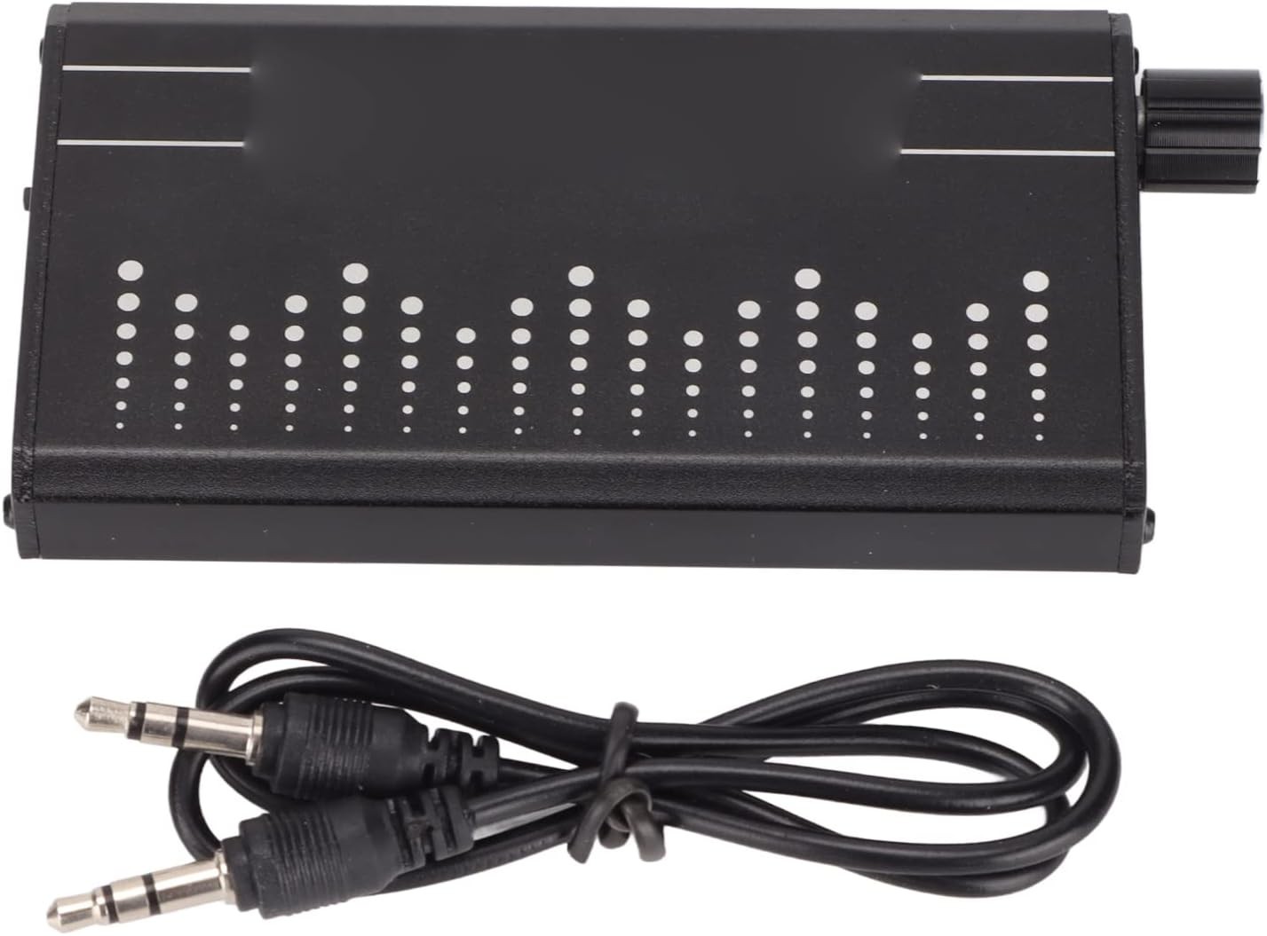 ASHATA Headphone Amplifier,Portable 3.5mm Cable Input Out Two Stage Gain Switch Headphone Amplifier,3.5mm Audio Rechargeble HiFi Earphone Amps for MP3, MP4,Mobile Phones,Computers