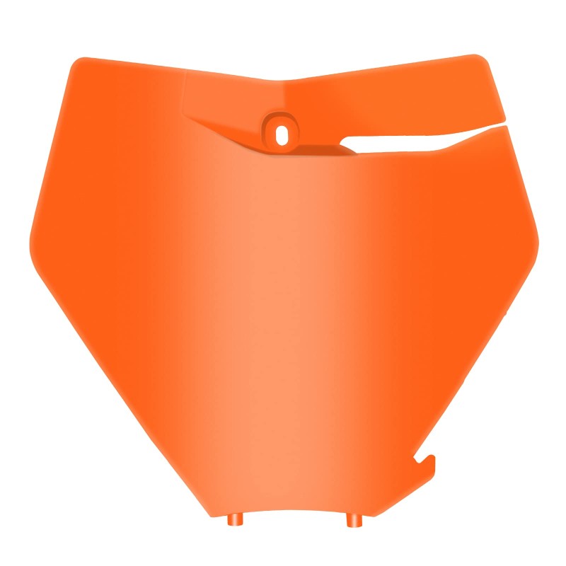 PRO CAKEN Orange Motorcycle Front Number Plate ABS Plastic Replacement Rugged Number Plate for Universal KTM EXC 150/250/300 TPI 20-21 SX 125/250 19-21XC 125 20-21,See Fitment