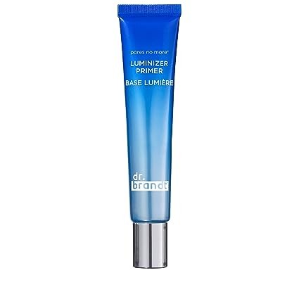 Dr. Brandt Pores No More Luminizer Primer. Delivers a Natural Radiant Glow. Blurs the Look of Pores and Imperfections, 1 oz.