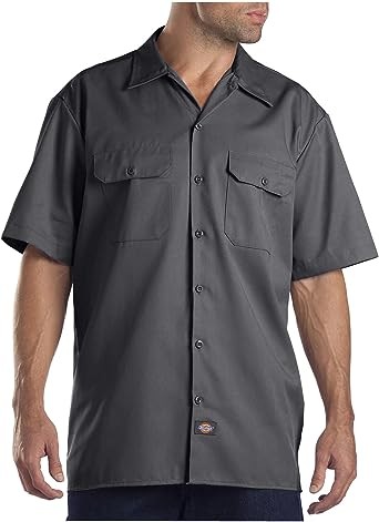 Dickies Men's Short-Sleeve Flex Twill Work Shirt