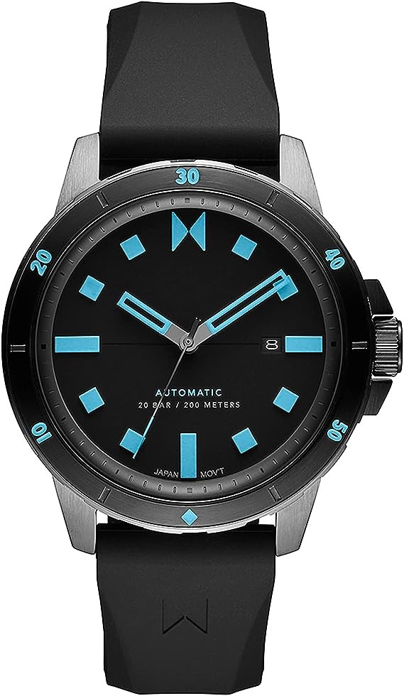MVMT Minimal Sport Automatic Men's 45.50 MM Abyss Black Watch