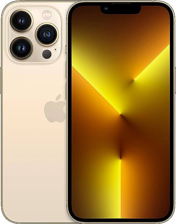 iPhone 13 Pro, 128GB, Gold - Unlocked (Renewed Premium)