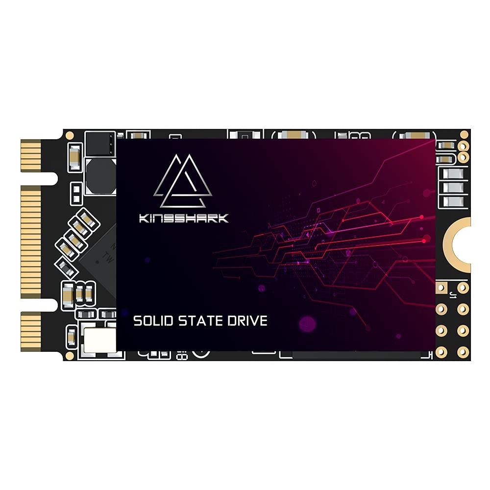 Kingshark gamer Kingshark M.2 2242 SSD 64GB Ngff Internal Solid State Drive High-Performance Hard Drive for Desktop Laptop SATA III 6Gbs Includes SSD (64GB, M.2 224