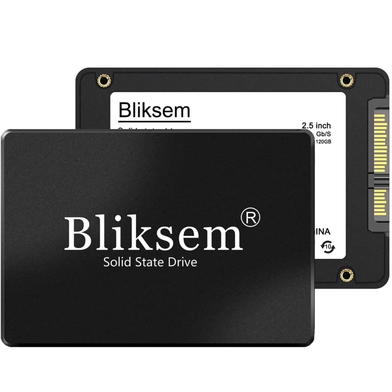Bliksem SSD 120gb Internal Solid State Hard Drive 2.5″7mm SATA III 6Gb/s for Pc and Laptop H650 (Black 120GB)