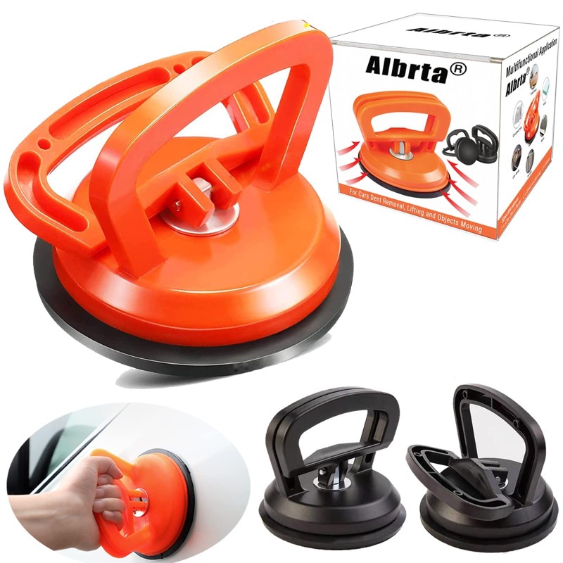 Albrta Dent Puller,Powerful Car Dent Puller,Car Dent Removal Kit,Dent Remover Tool for Car Dent Repair, Glass, Screen, Tiles Lifting and Objects Moving