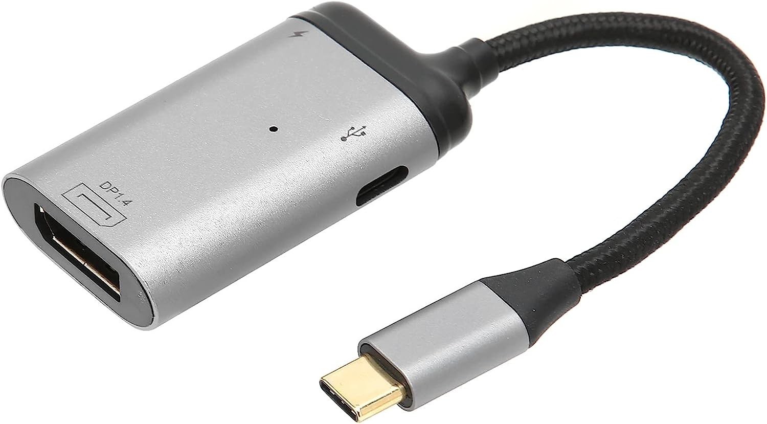 USB C to Mini Displayport Adapter, 100W Portable Type?C to DisplayPort Adapter with Power Delivery,Type?C to DP Adapter for Laptop