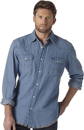 Wrangler Riggs Workwear Men's Logger Twill Long Sleeve Workshirt