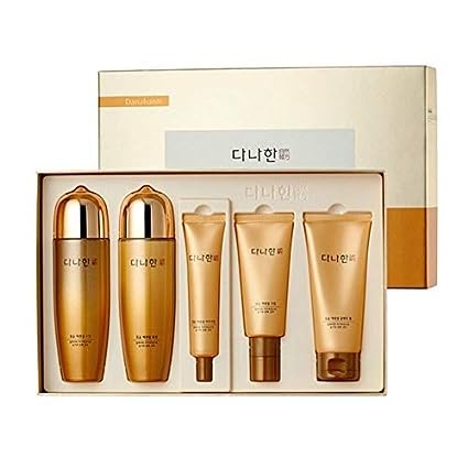 [DANAHAN] HONGYUN ESSENTIAL SET(5PCS) / shine,elasticity/Natural botanical base line/Korean Cosmetics