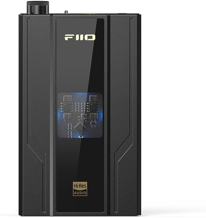 FiiO JadeAudio Q11 Headphone Amps Amplifier Portable High Resolution DAC DSD256 for Smartphones/PC/Laptop/Home/Car Audio Compatible with iOS/Android 3.5/4.4mm Output