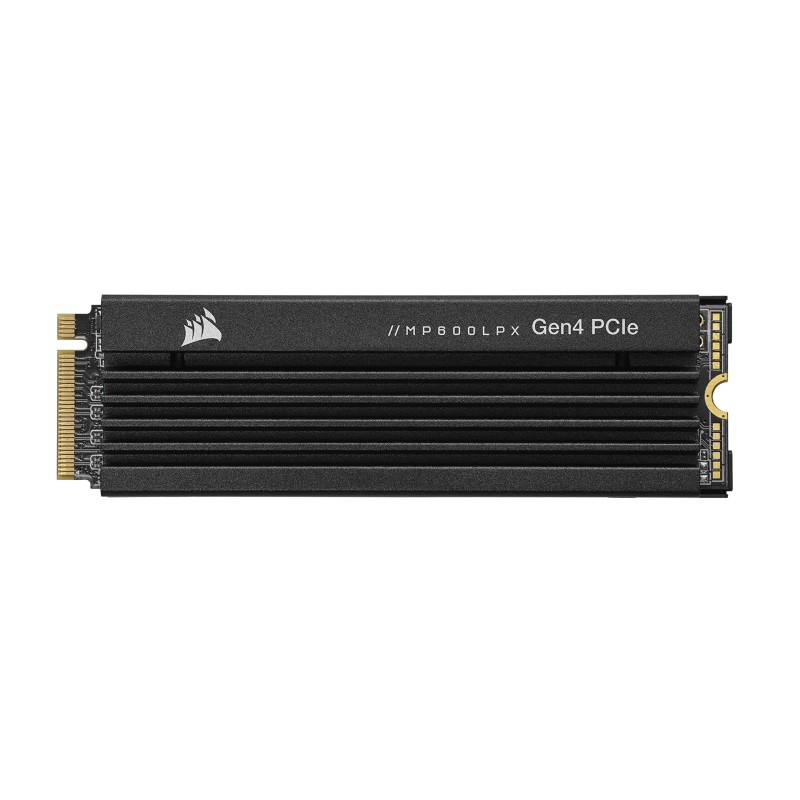 Corsair MP600 PRO LPX 1TB M.2 NVMe PCIe x4 Gen4 SSD - Optimized for PS5 (Up to 7,100MB/sec Sequential Read & 5,800MB/sec Sequential Write Speeds, High-Speed Interface, Compact Form Factor) Black