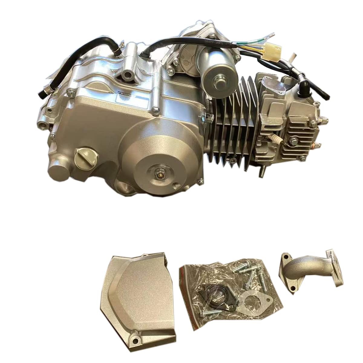 X-PRO 125cc ATV Engine Motor 4-Stroke w/Automatic Transmission, Electric Start, NO Reverse