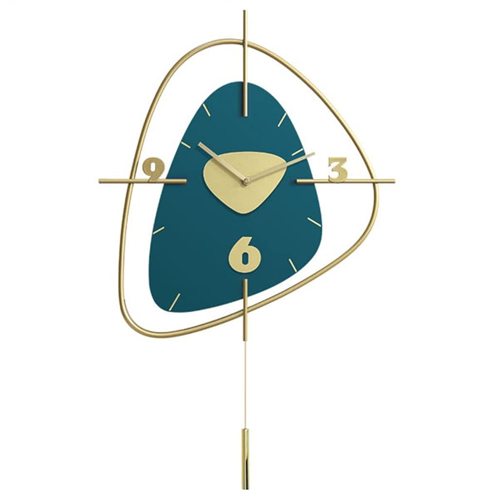 LLLY Wall Clock Wood Digital Watch Home Decor for Living Room Decoration Hanging Sticker (Color : C, Size : One Size)