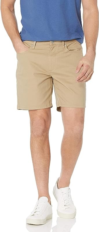 Essentials Men's Slim-fit 7" Inseam Stretch 5-Pocket Short